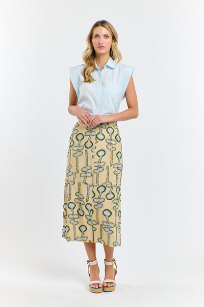 Eden Embroidered Skirt