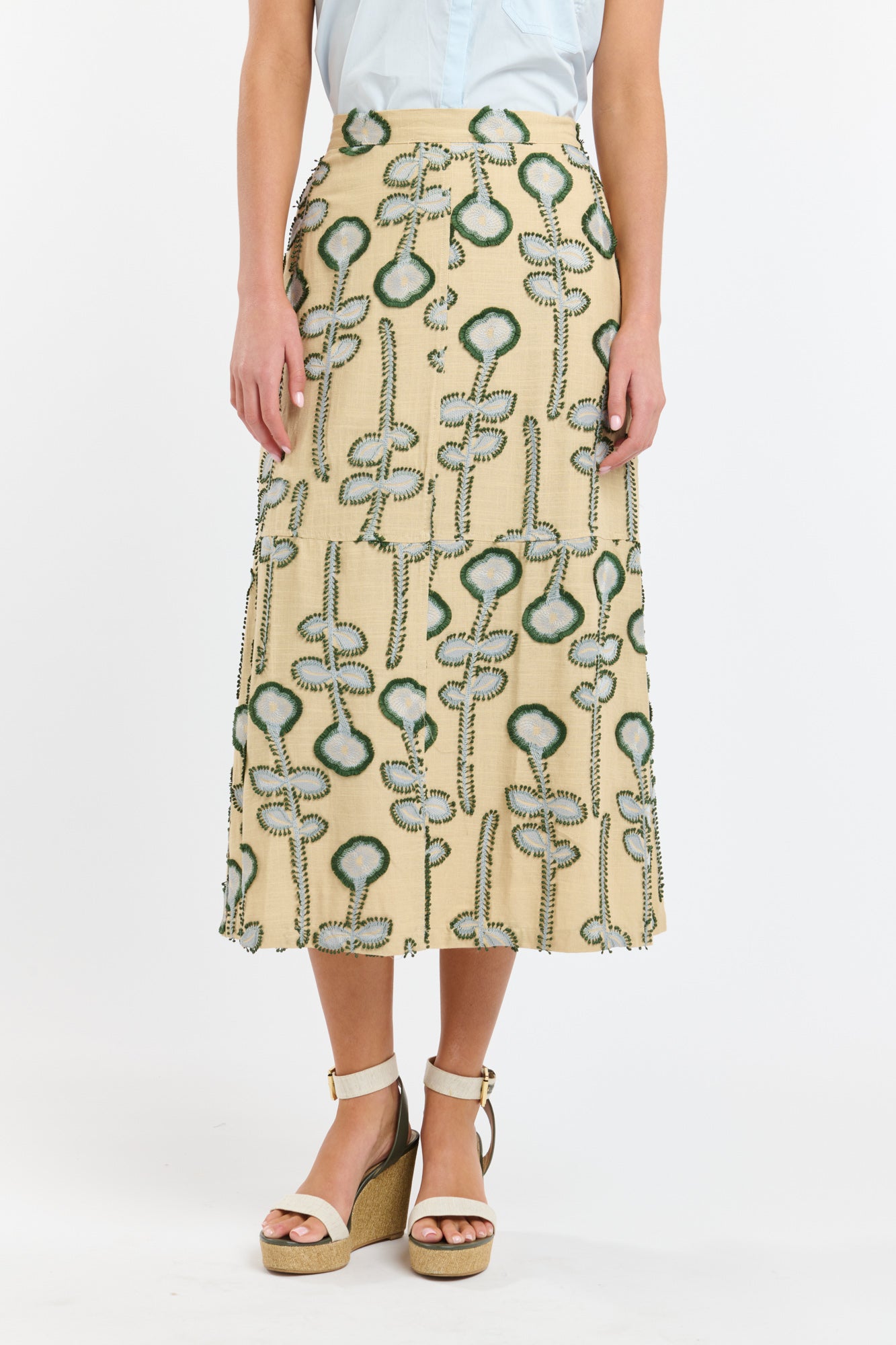 Eden Embroidered Skirt