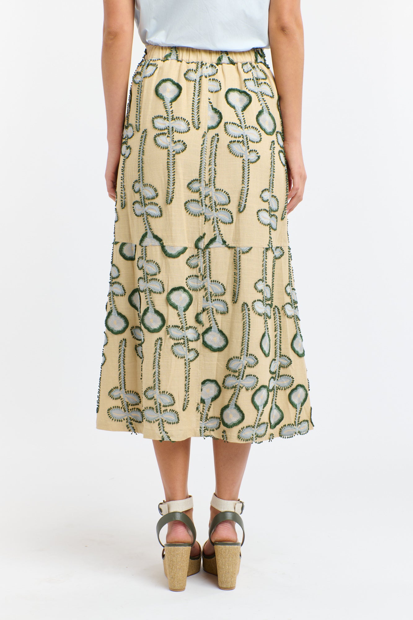 Eden Embroidered Skirt