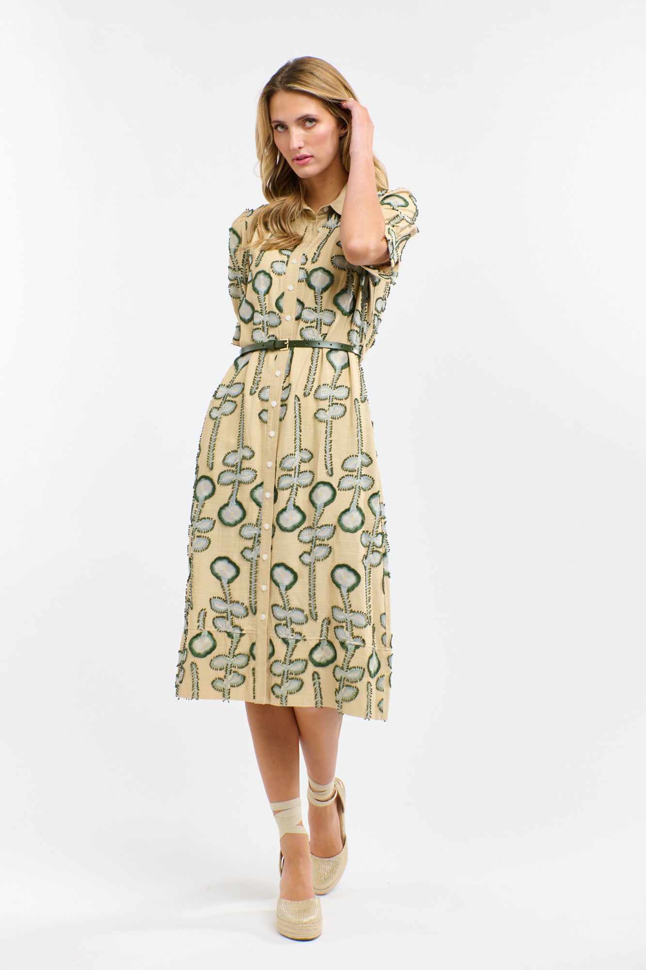 Eden Embroidered Dress