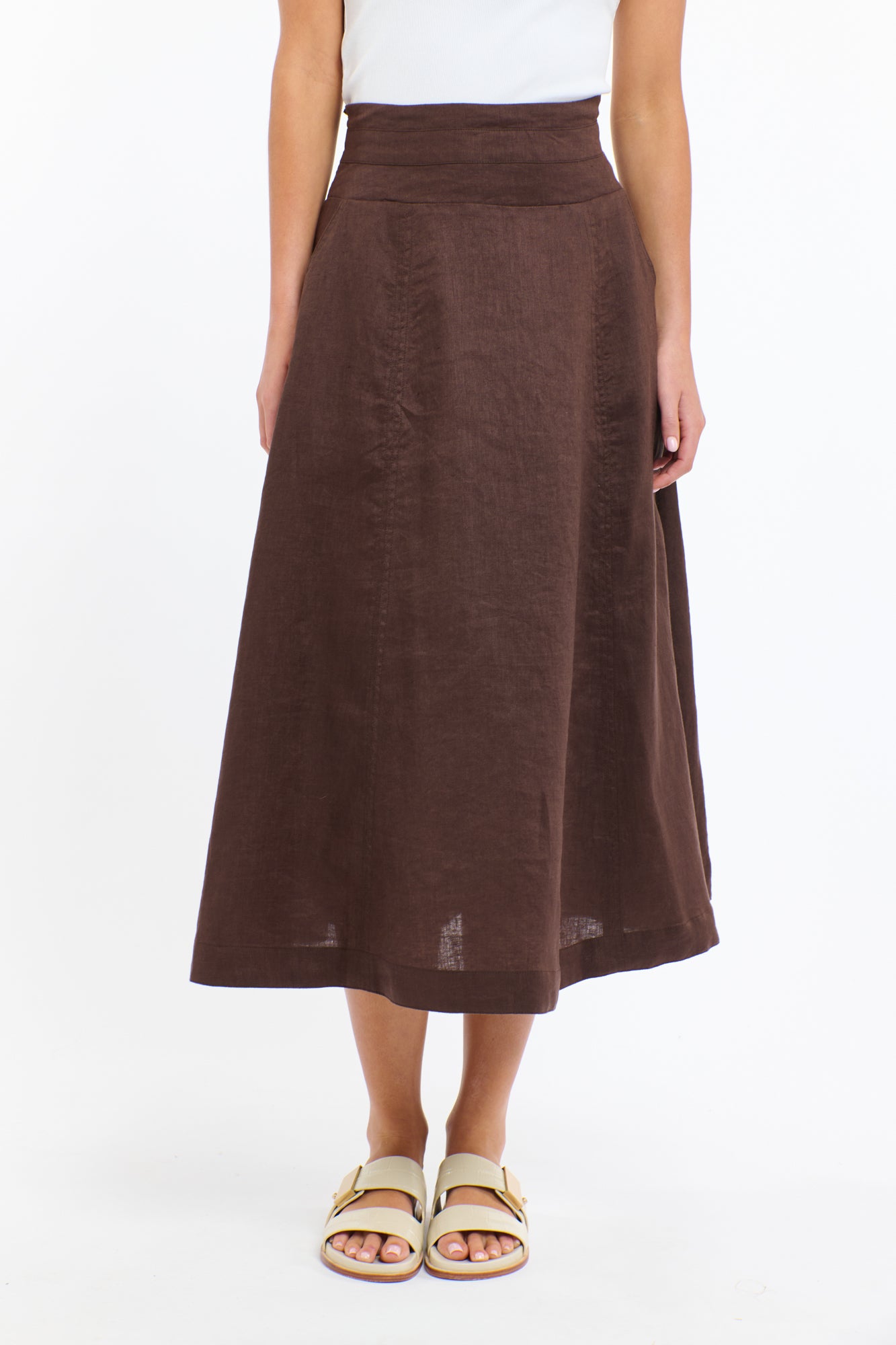 Dakota Linen Skirt