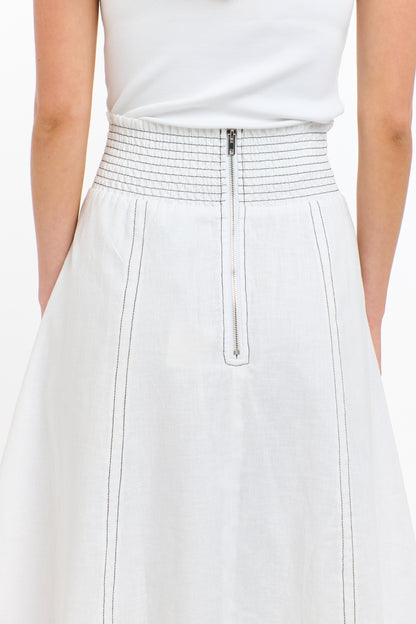 Dakota Linen Skirt
