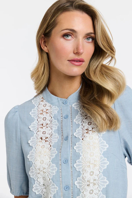 Scout Lace Shirtdress