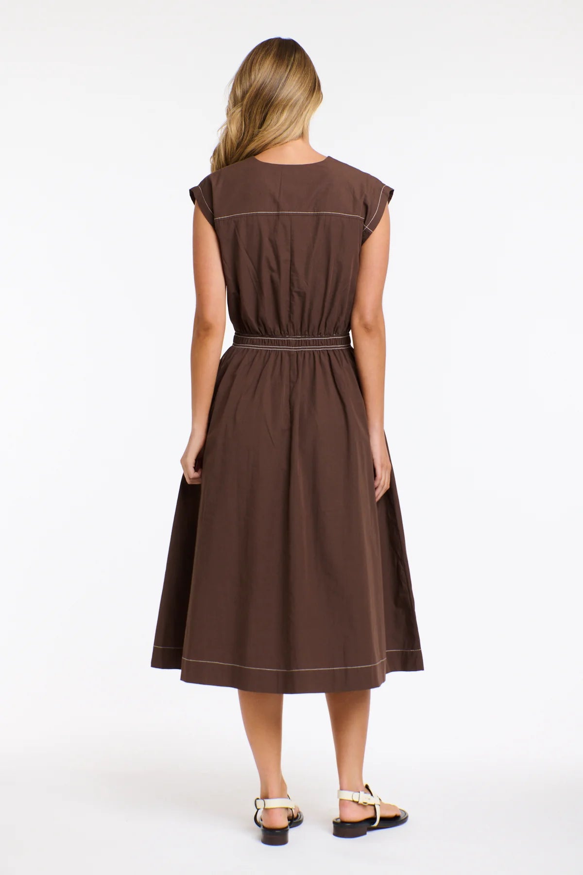 Cooper Contrast Stitch Dress