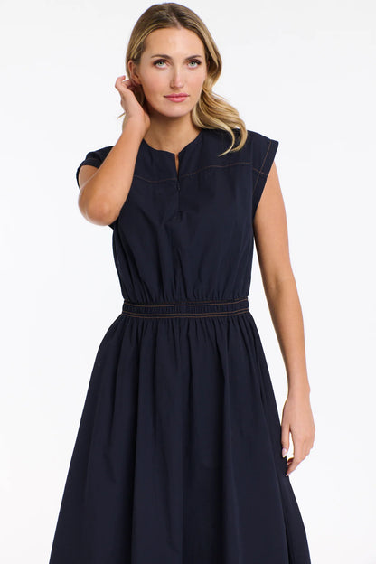 Cooper Contrast Stitch Dress
