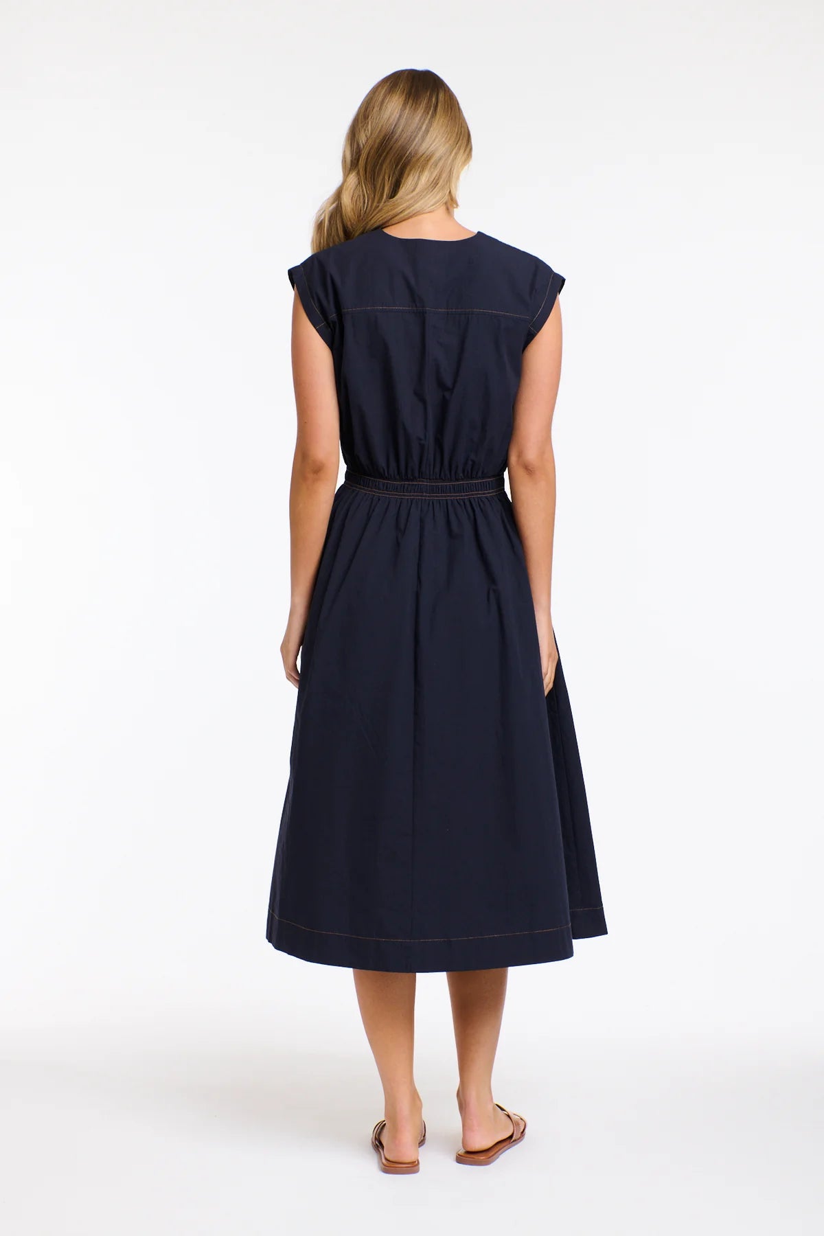 Cooper Contrast Stitch Dress