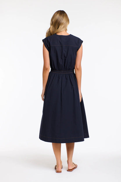 Cooper Contrast Stitch Dress