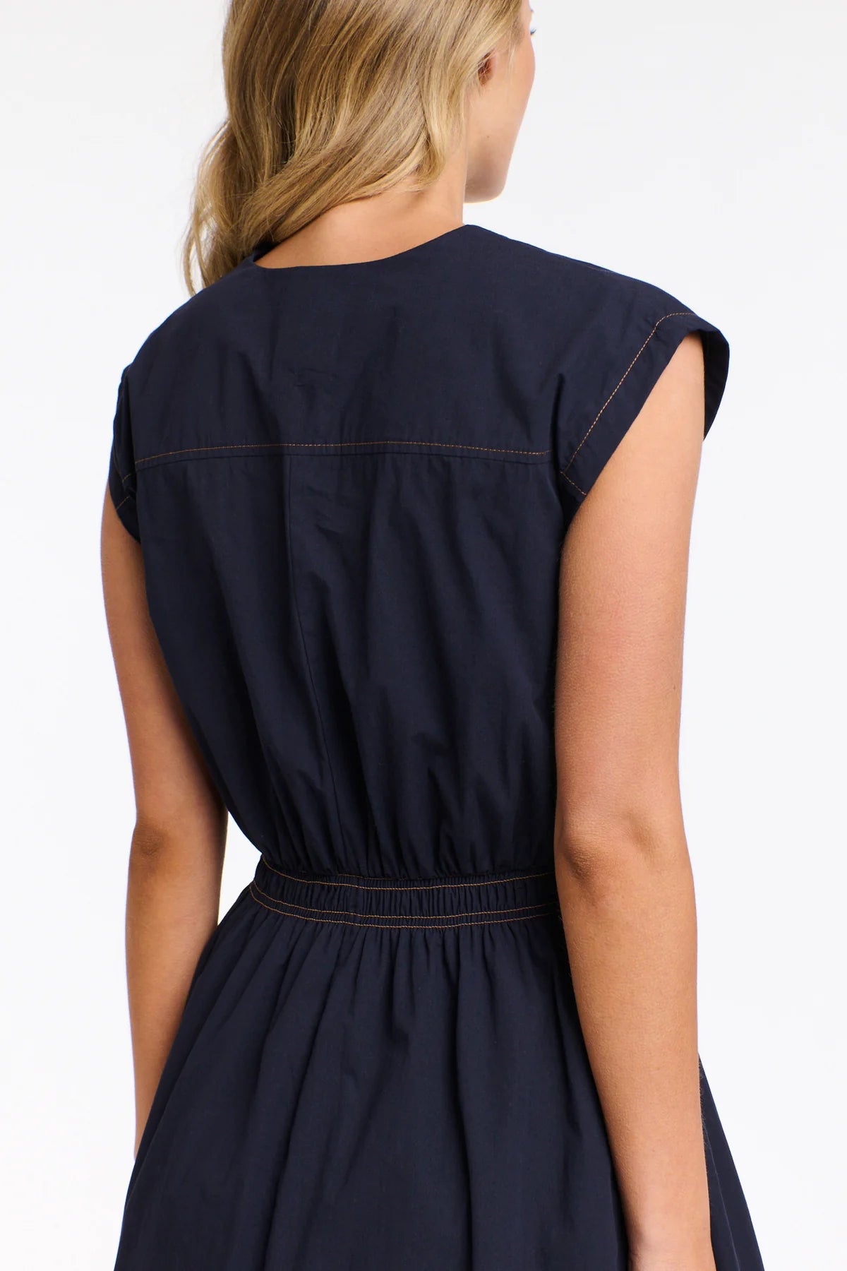Cooper Contrast Stitch Dress