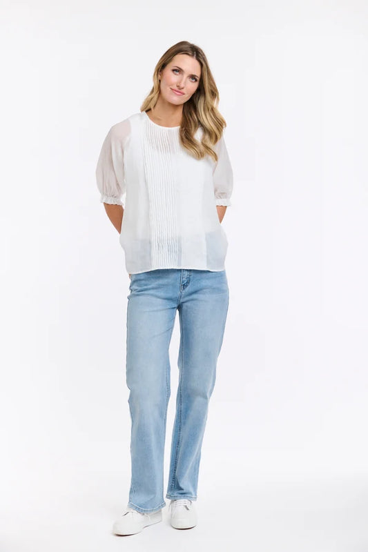 Tilly Pleat Top