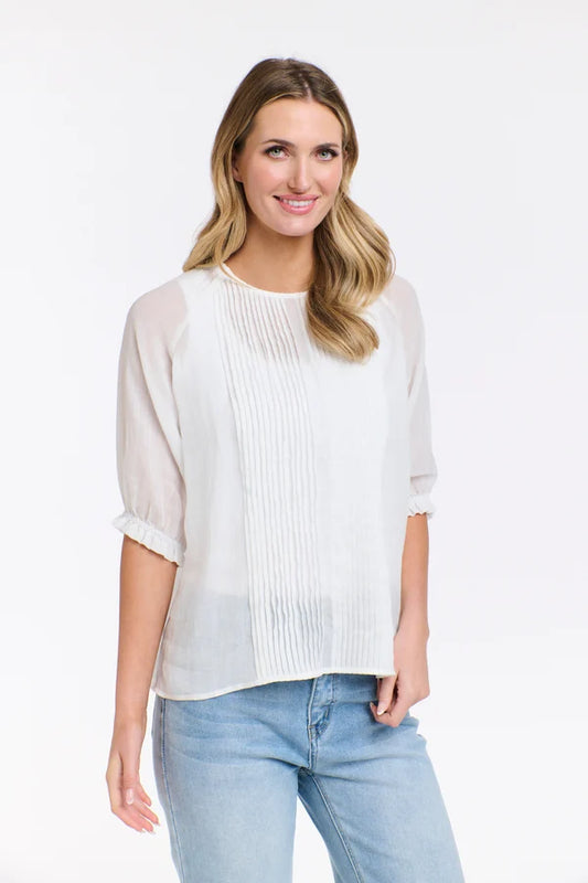 Tilly Pleat Top