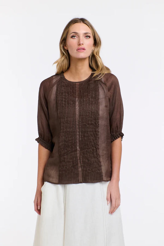 Tilly Pleat Top