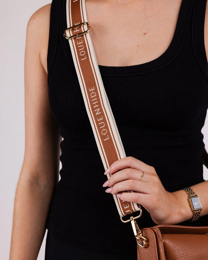 Logo Contrast Bag Strap