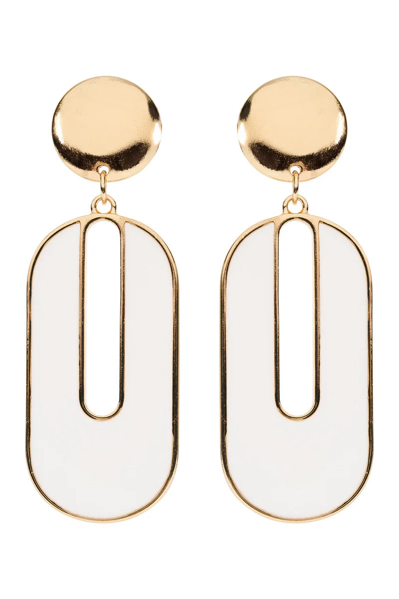 Amira Oval Earring