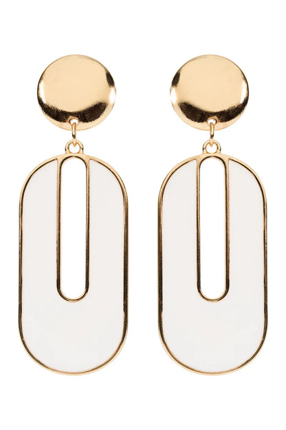 Amira Oval Earring