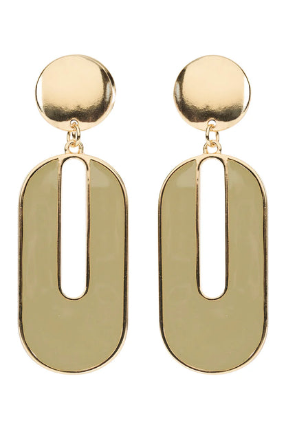 Amira Oval Earring