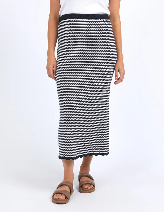 Rosie Stripe Skirt
