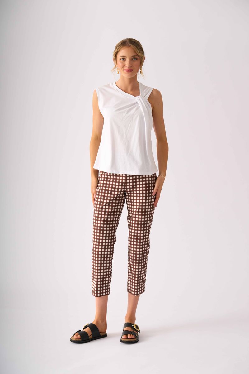 Print Fuss Free Capri