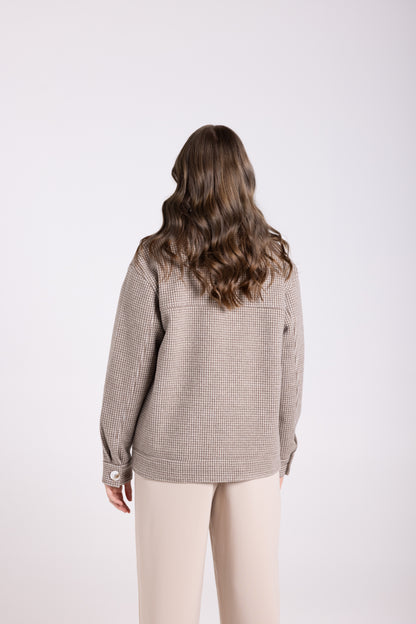 Houndstooth Shacket