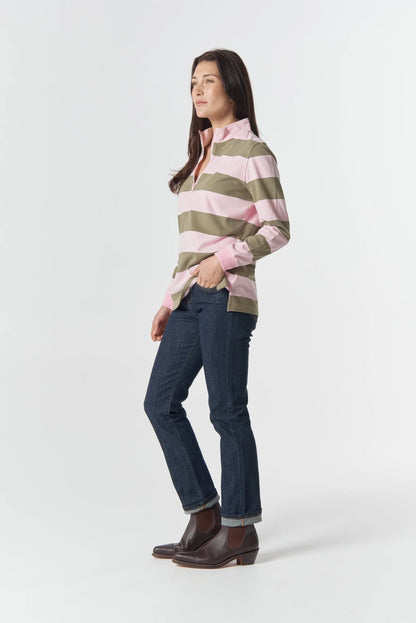 1/2 Zip Cotton Rugby