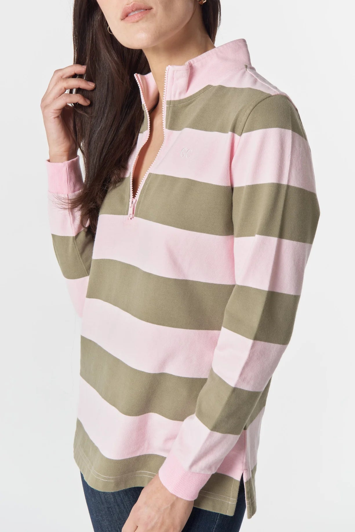 1/2 Zip Cotton Rugby