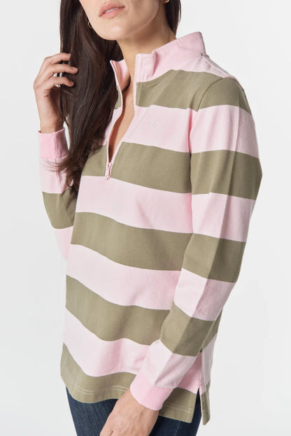 1/2 Zip Cotton Rugby