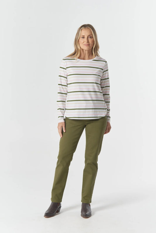 Multi Combo Stripe Tee