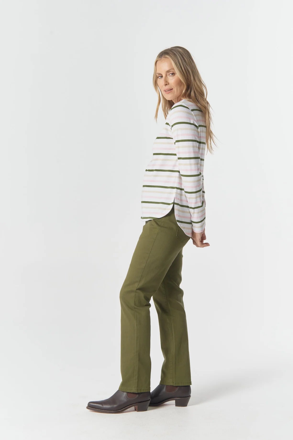 Multi Combo Stripe Tee