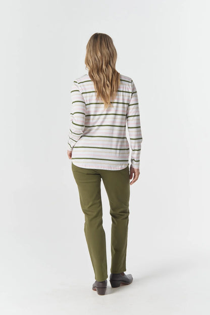 Multi Combo Stripe Tee