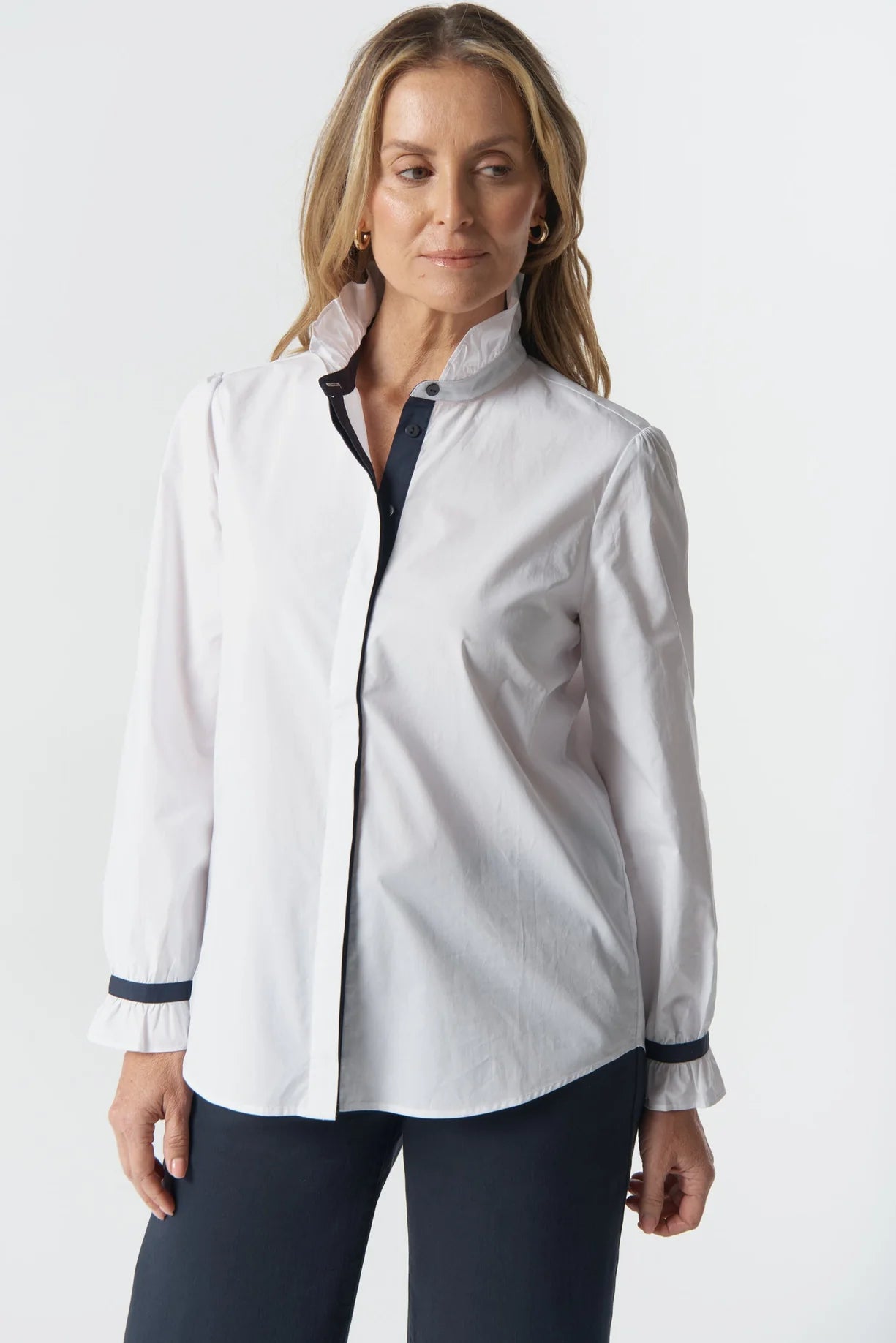Sky Frill Shirt