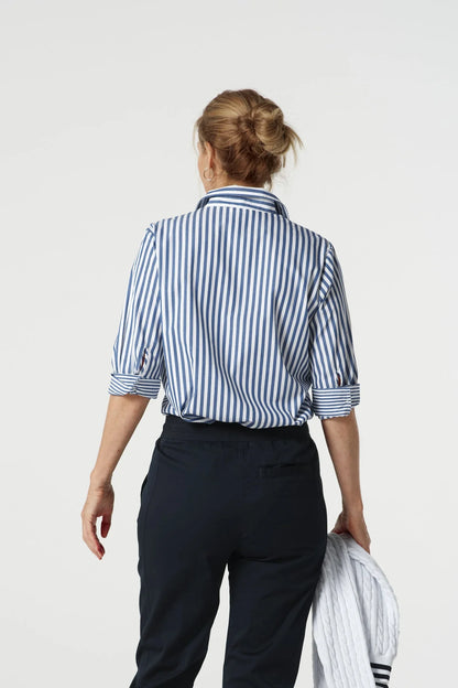 3/4 Slv Stripe Shirt