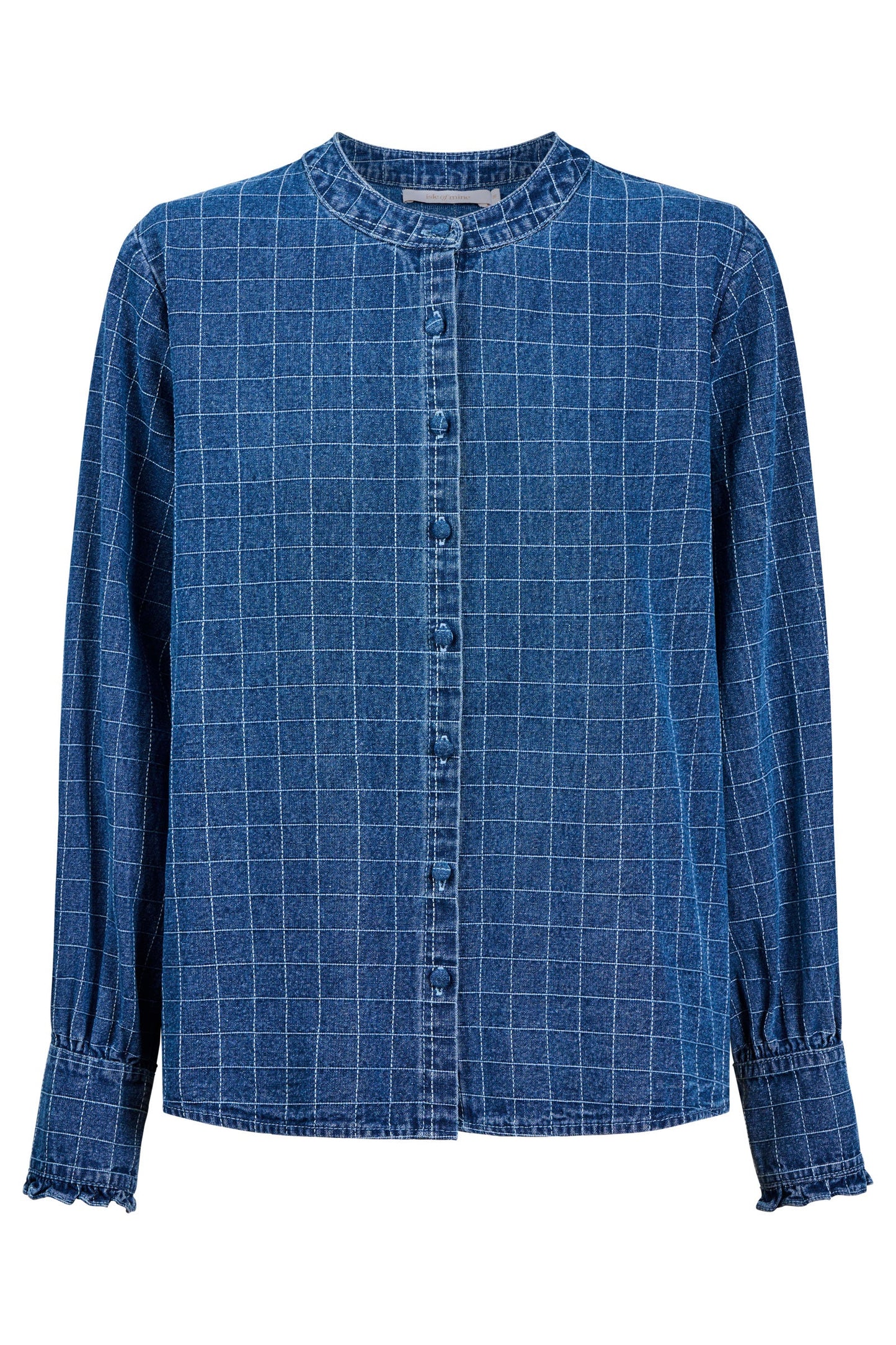 Sloane Denim Frill Shirt