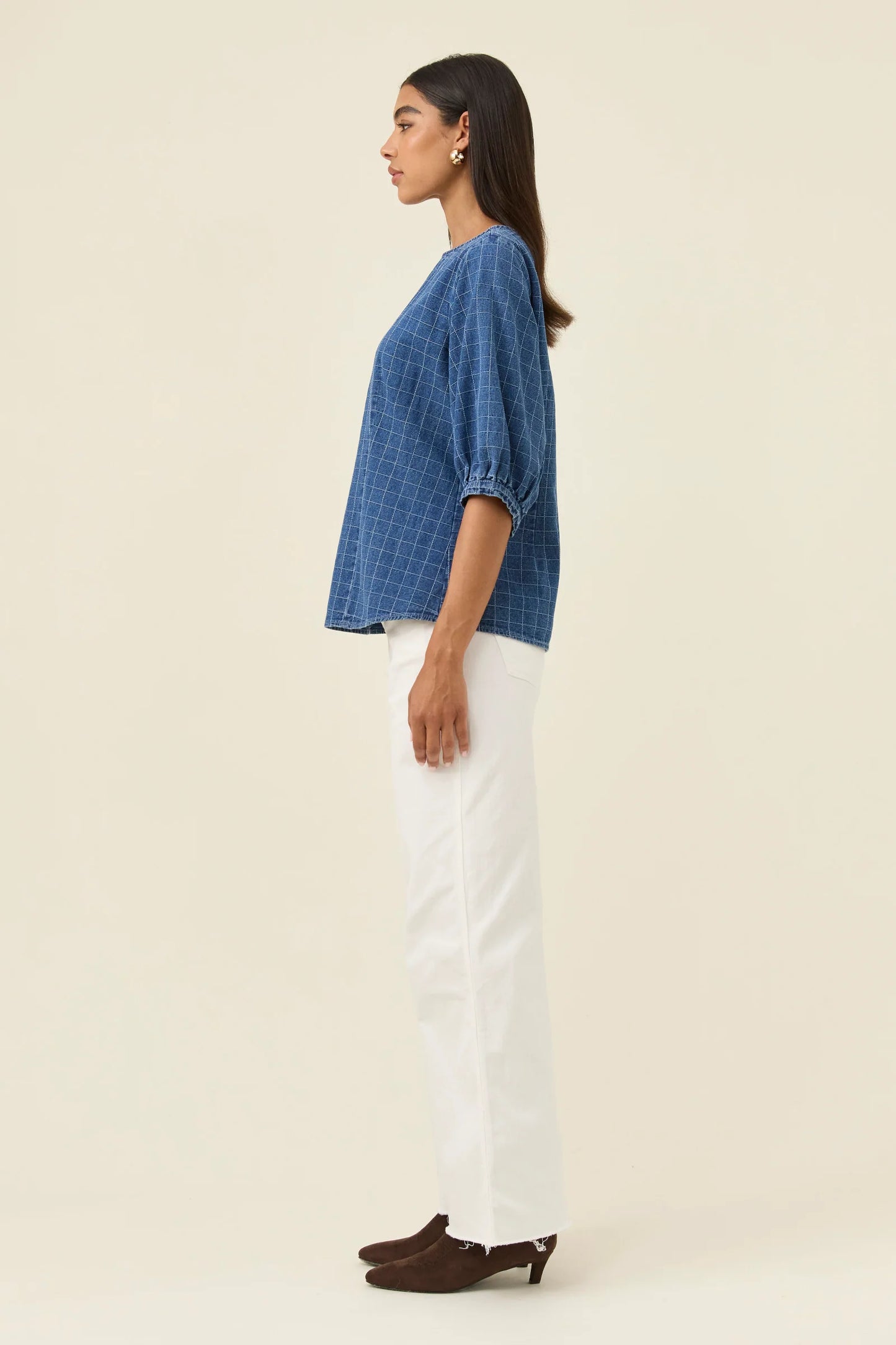 Sloane Denim Top