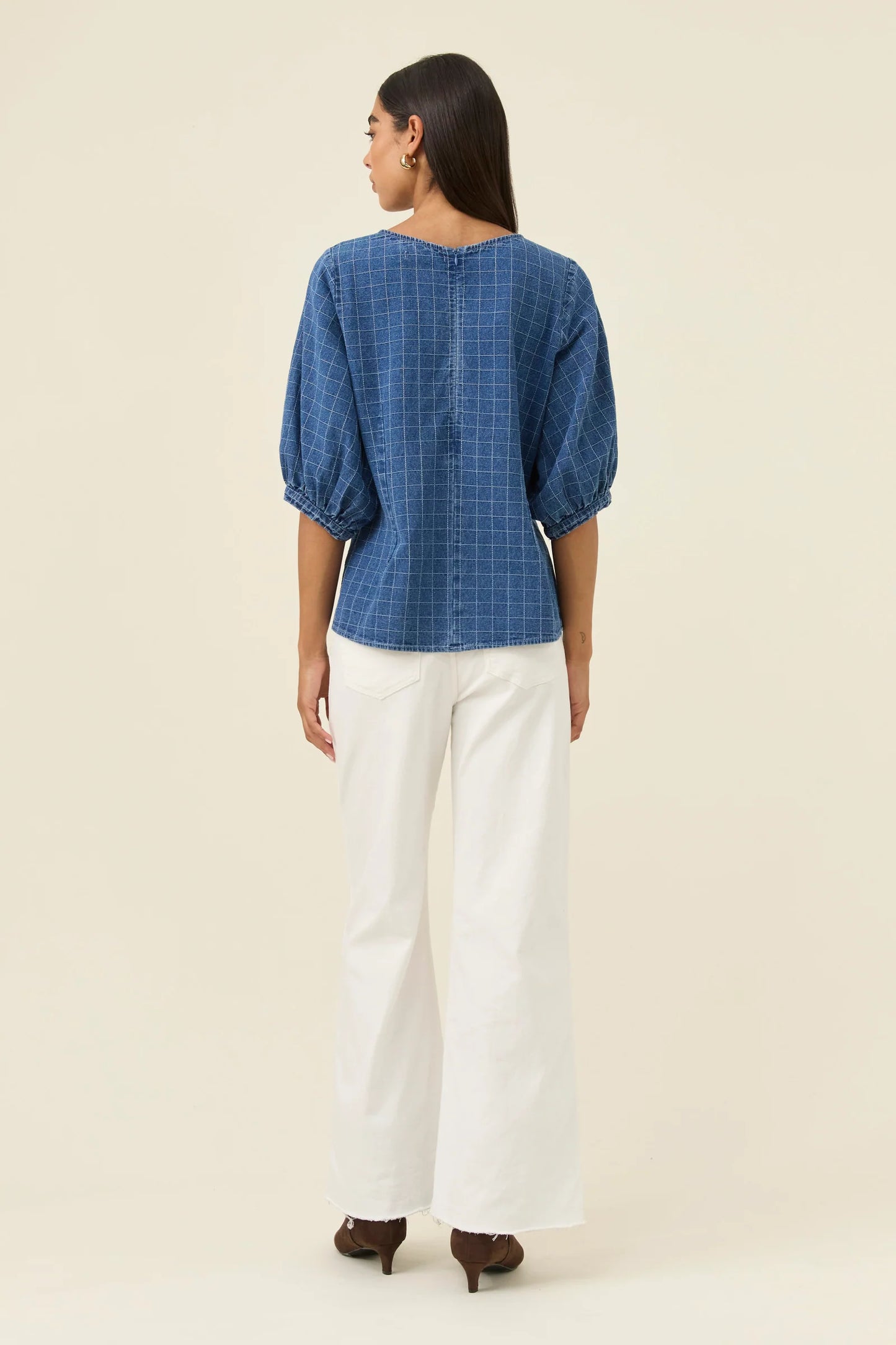 Sloane Denim Top
