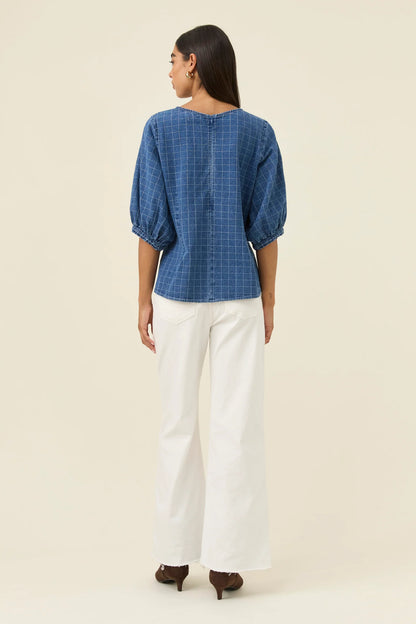 Sloane Denim Top