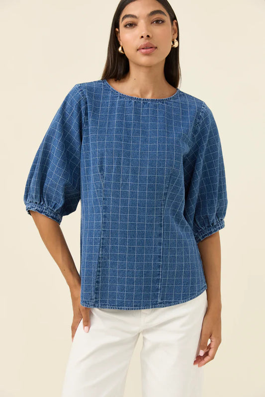 Sloane Denim Top