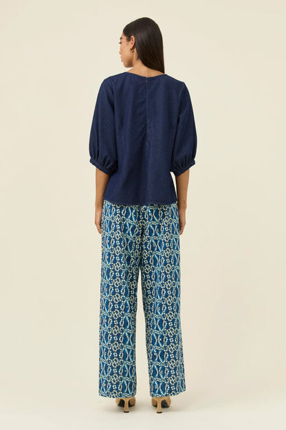 Sloane Denim Top