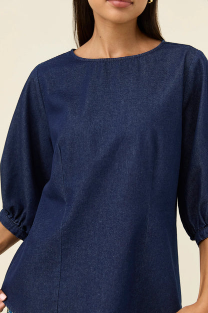 Sloane Denim Top