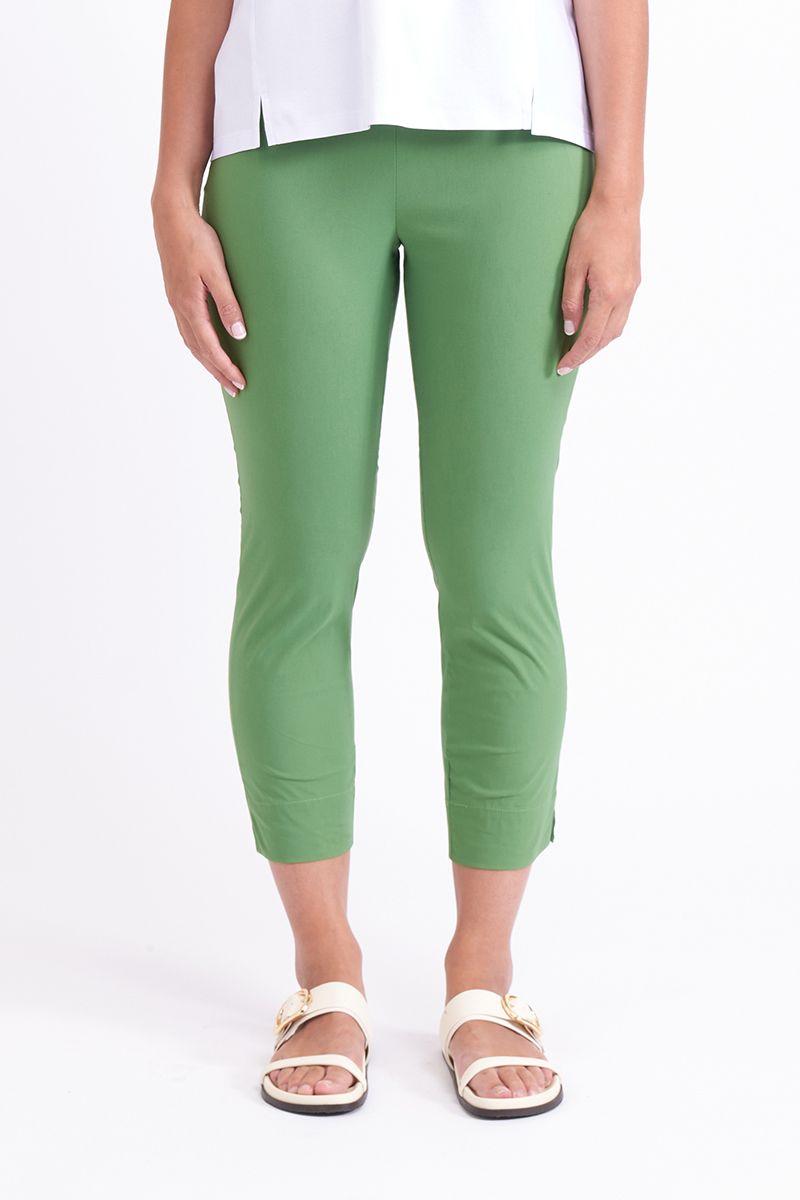 Foil Taper Crop Pant