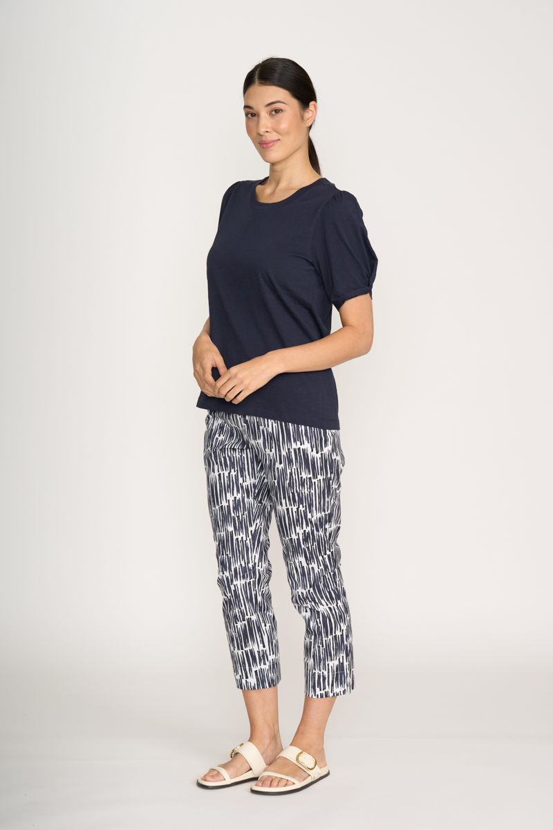Print Fuss Free Capri
