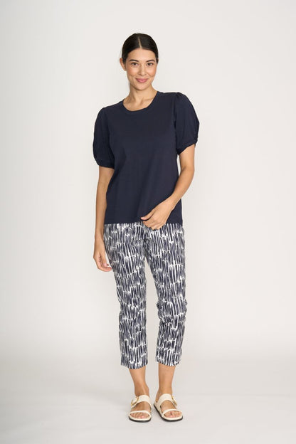 Print Fuss Free Capri