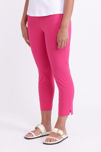 Foil Taper Crop Pant