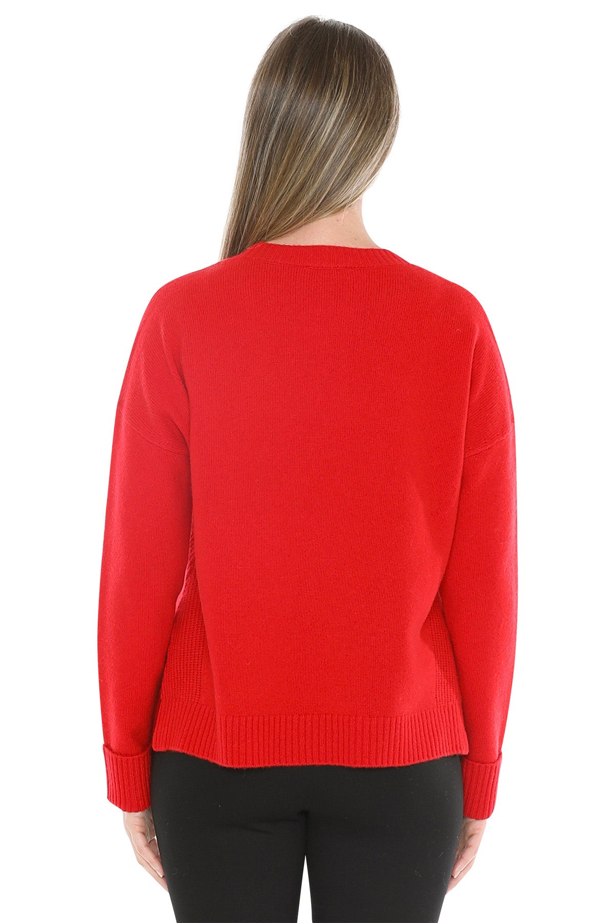 Side Detail Crew Pullover