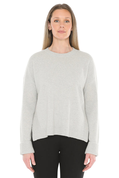 Side Detail Crew Pullover