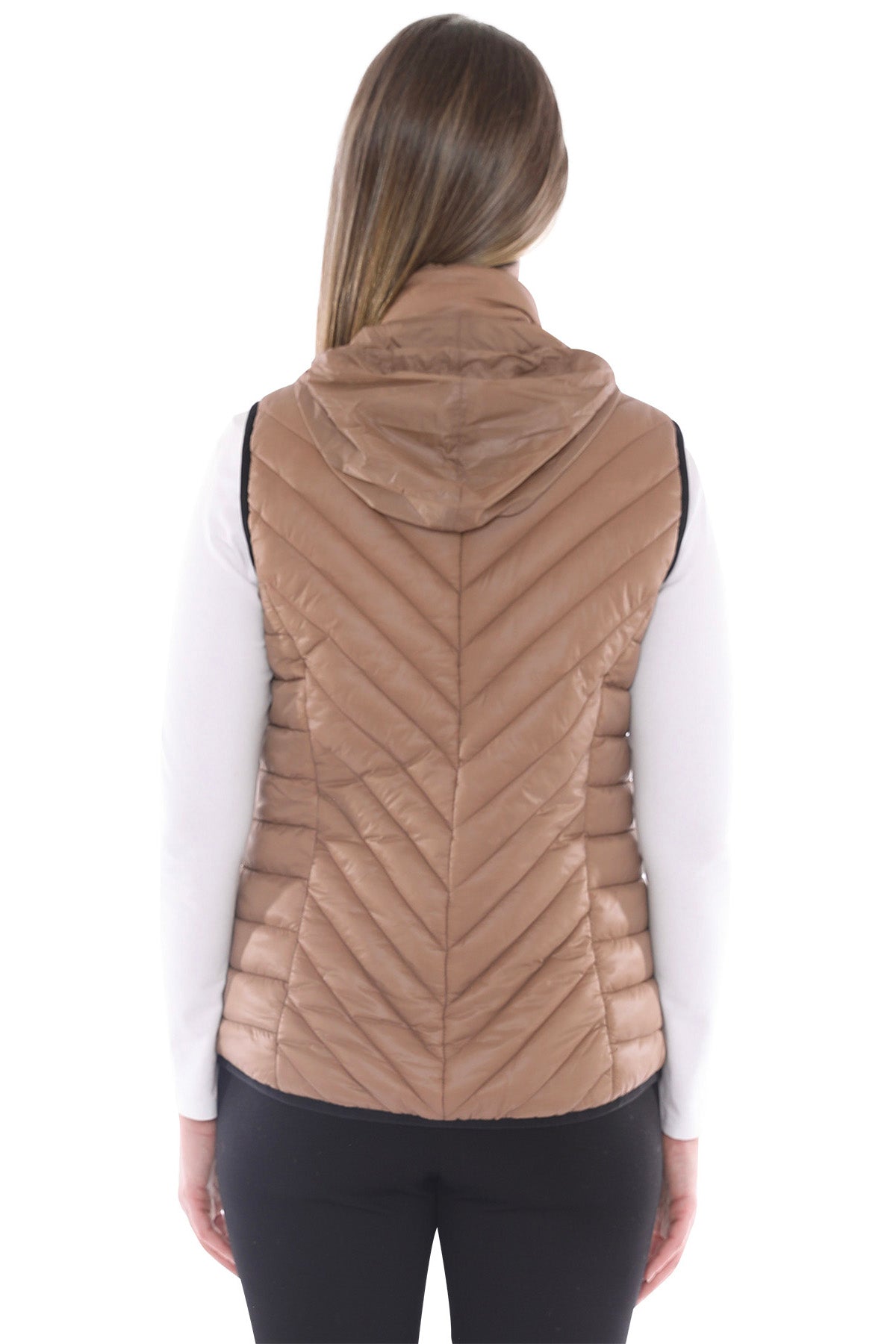 Contrast Trim Vest