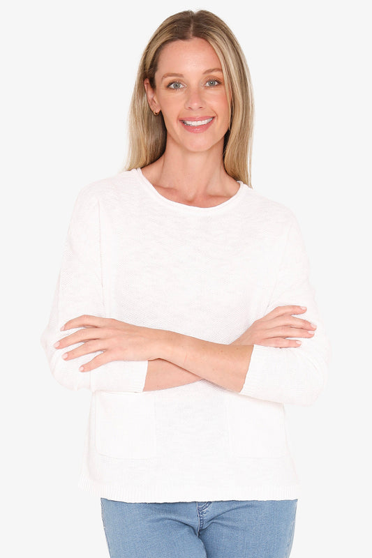 Textured Pullover