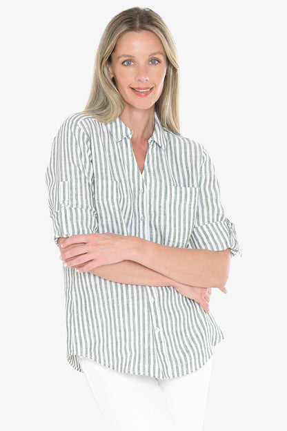 Stripe Linen Shirt