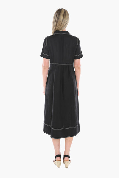 Contrast Stitch Dress