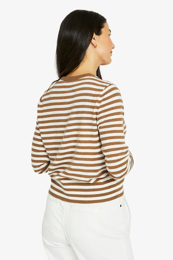 Mono Stripe Cardi