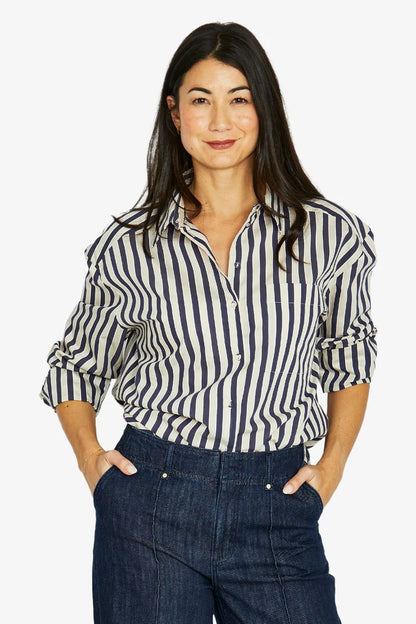 Ribbon Stripe Shirt