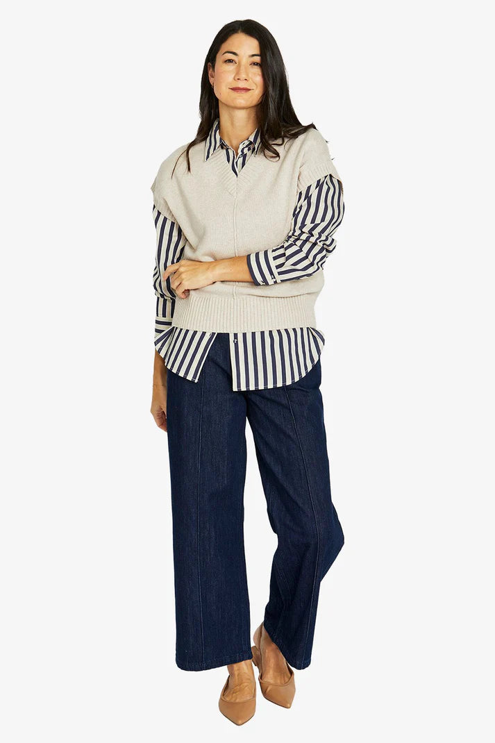 Ribbon Stripe Shirt